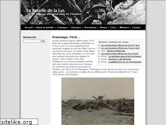 bataille-de-la-lys.com