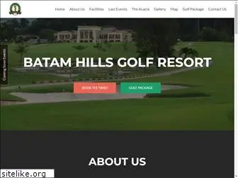 batamhillsgolf.com