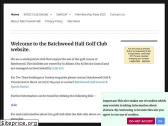 batchwoodhallgc.com