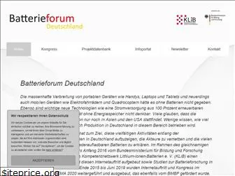 batterieforum-deutschland.de