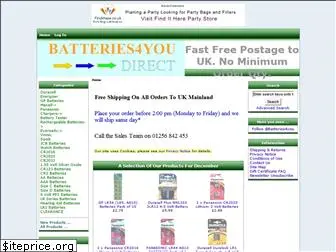 batteries4youdirect.co.uk