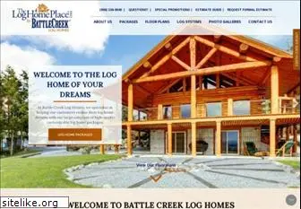 battlecreekloghomes.com