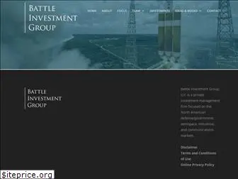 battleinvestmentgroup.com