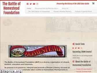 battleofhomestead.org