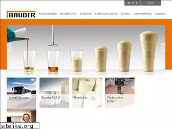 bauderfoam.com