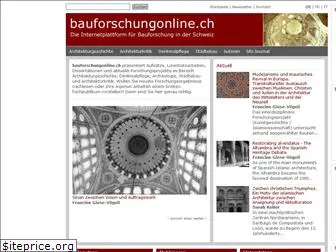 bauforschungonline.ch