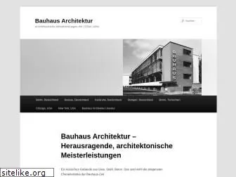 bauhausarchitektur.info