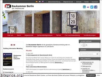 baukammerberlin.de