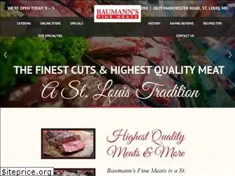 baumannsfinemeats.com