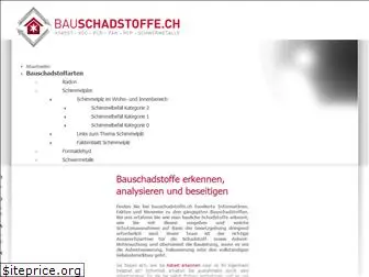 bauschadstoffe.ch