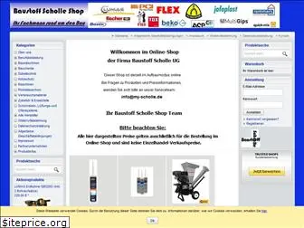 baustoff-scholle-shop.de