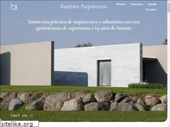 bautistaarquitectos.com