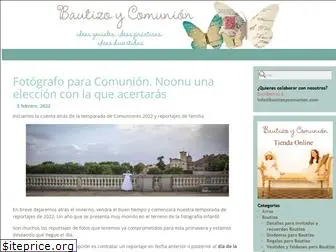 bautizoycomunion.com