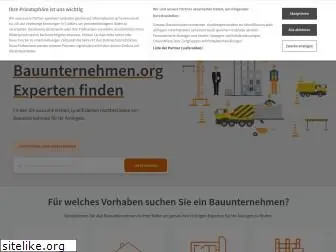 bauunternehmen.org