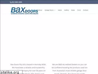 baxdoors.com.au