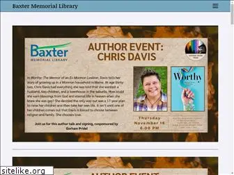 baxter-memorial.lib.me.us