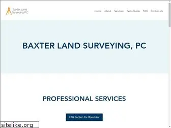 baxterlandsurveying.com