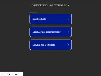 baxternbellapetshop.com