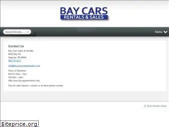 baycarsrentalandsales.com