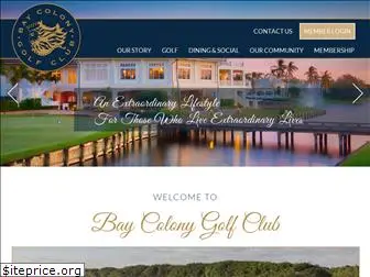 baycolonygolfclub.com