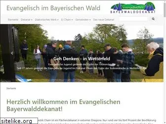 bayerischer-wald-evangelisch.de