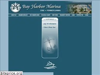 bayharbormarinaerie.com