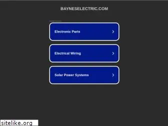 bayneselectric.com