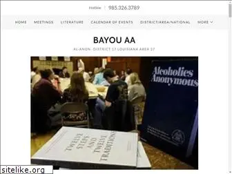 bayouaa.org