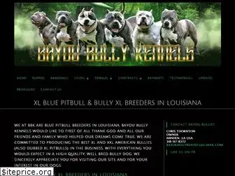 bayoubullykennels.com