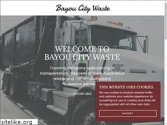 bayoucitywaste.com