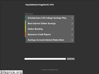 baystatesavingsbank.info