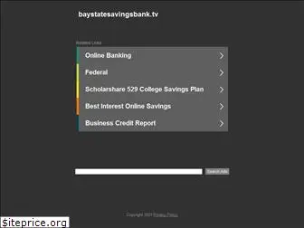 baystatesavingsbank.tv