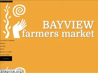 bayviewfarmersmarket.com