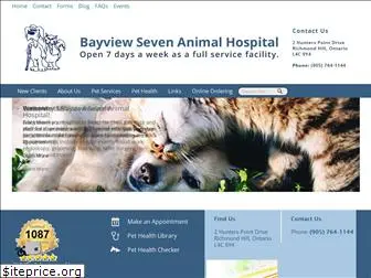 bayviewsevenanimalhospital.ca