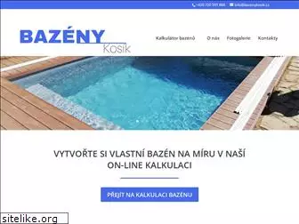 bazenykosik.cz