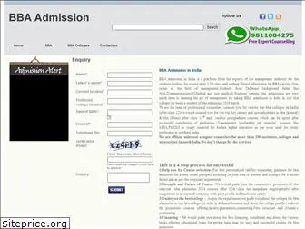 bbaadmission.co.in