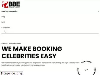 bbebookingagency.com