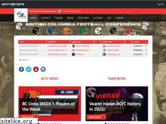 bcfootballconference.com