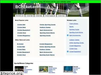 bcricket.com