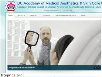 bcskincareacademy.com