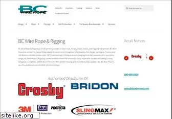 bcwirerope.com