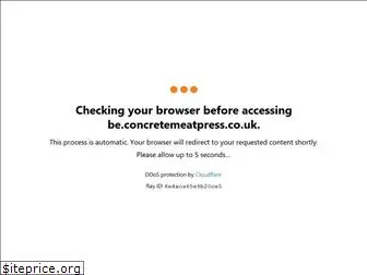 be.concretemeatpress.co.uk
