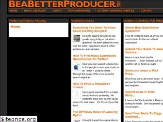 beabetterproducer.com