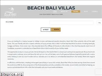 beachbalivillas.com