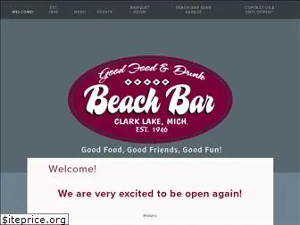 beachbarclarklake.com