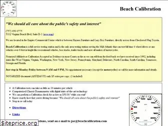 beachcalibration.com