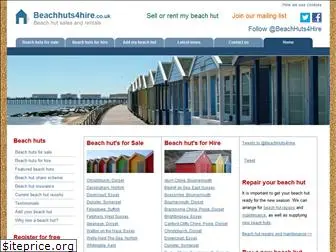 beachhuts4hire.co.uk