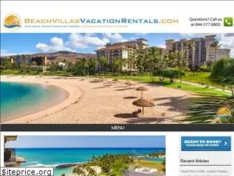 beachvillasvacationrentals.com