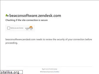 beaconsoftware.zendesk.com