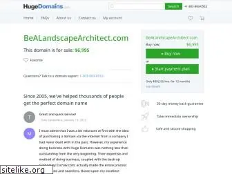 bealandscapearchitect.com